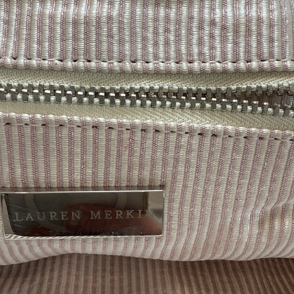 Vintage Lauren Merkin Olive Green Patent Leather Pleated Clutch Made in NYC EUC - Picture 3 of 3